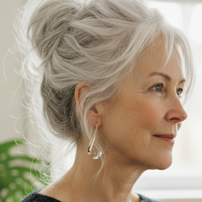 Vintage Dangling Golden Earrings