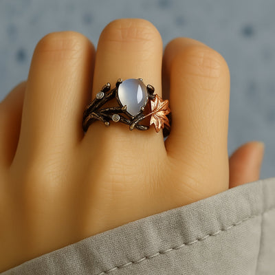 Nature Moonstone Ring